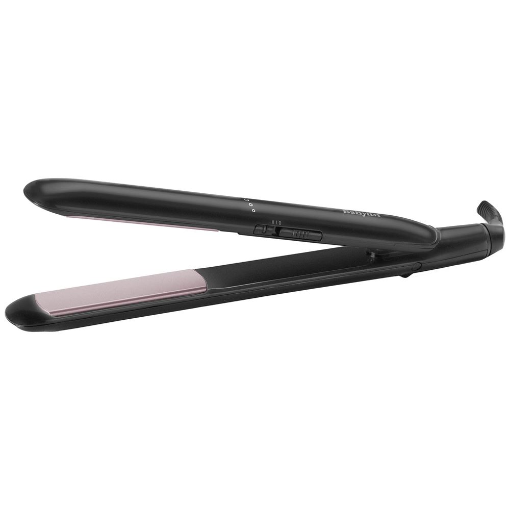 Compare BaByliss Smooth Ceramic 230, Dualtemperature 200 °C230 °C, Hair Straightener with ceramiccoated plates, Fast heatup, auto shutoff, safe styling, ST241SDE at KSA Price