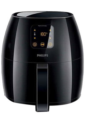 Compare Philips Avance Collection Airfryer XL with Rapid Air technology Low fat fryer + XL grill pan 1.2kg, HD924896, Black at KSA Price