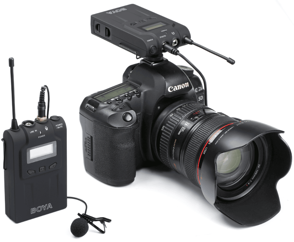 BOYA UHF WIRELESS MICROPHONE SYSTEM (BY-WM6)