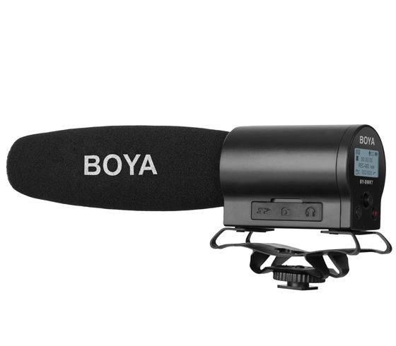 Compare Boya Shotgun Microphone with Integrated Flash Recorder BYDMR7 at KSA Price