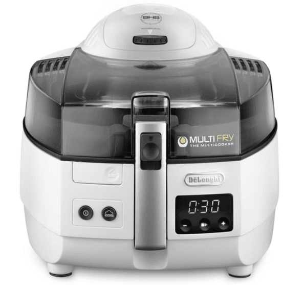 Compare DeLonghi MultiFry Air Fryer, Multi Cooker, No Oil Frying, Grilling, Broiling, Roasting, Cooking, Baking and Toasting, 1400W, 1.7KG Capacity, FH13732, Multicolor at KSA Price