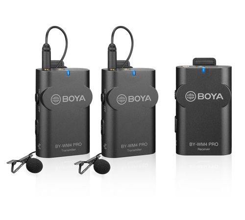 Compare Boya DualChannel Digital Wireless Microphone BYWM4PR0KIT2 at KSA Price