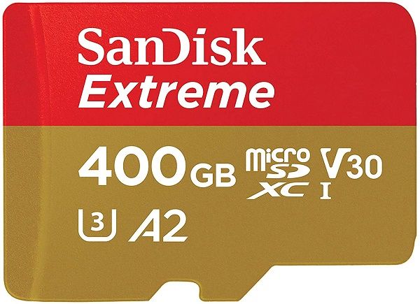 Compare SanDisk 400GB SDXC 160MBS Micro Extreme Memory Card SDSQXA1400GGN6MN at KSA Price