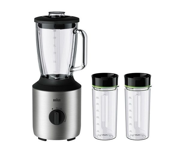 Braun Power Blender, 800W, 1.5L Capacity, Glass Jug,…