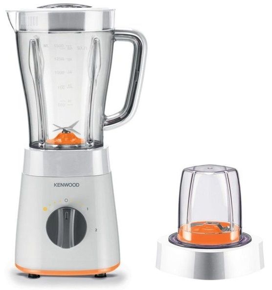 Compare Kenwood Blender, 500W, 2L, Ice Crush Function, Multi Mill, Grinder, 2 Speeds, BLP15.150WH, White at KSA Price