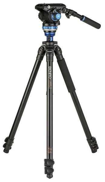 Compare Benro A2573F Aluminium Single Tube Flip Lock 3 Section S6PRO Video Head BENROA2573FS6PRO at KSA Price