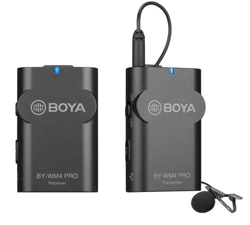 Boya Dual-channel Digital Wireless Microphone (BY-WM4PRO)