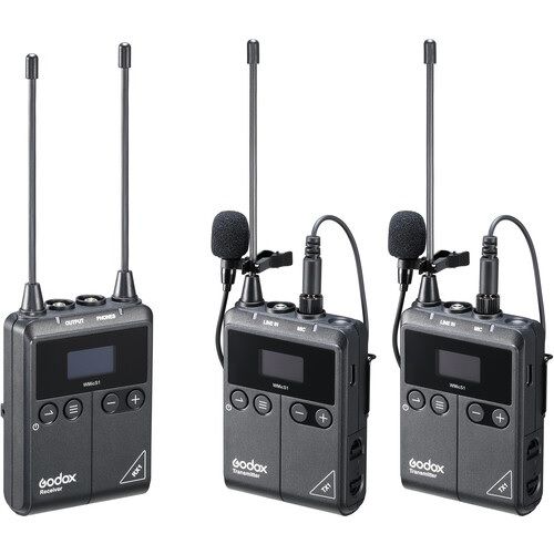 Compare Godox WMicS1 Wireless Microphone System (WMICS1KIT2) at KSA Price