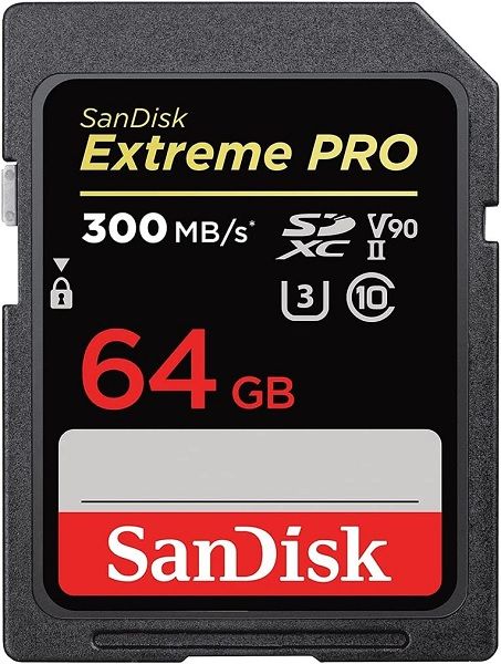 SanDisk Extreme PRO SD UHS-II Card 64GB (SDSDXDK-064G-GN4IN)