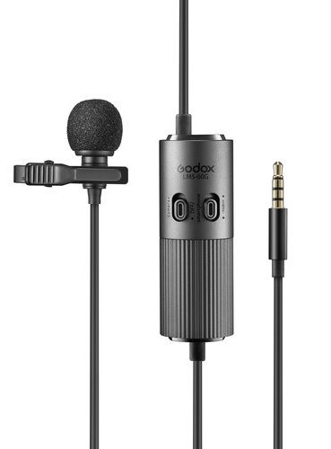 Godox LMS-60G Omnidirectional Lavalier Microphone…