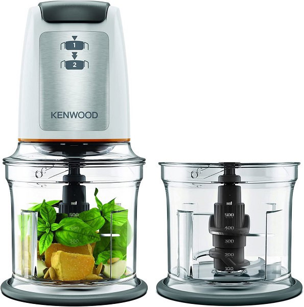 Kenwood Chopper, 500W, 0.5L, 2 Speeds, 2 Bowls,…