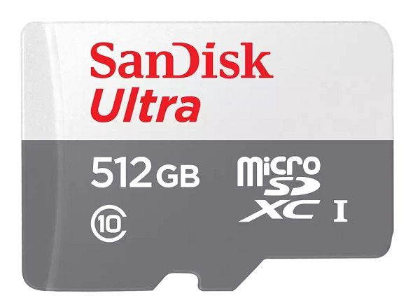 Compare SanDisk 512GB Ultra microSDXC UHSI Memory Card – Reliable 100MBs HighCapacity Storage for Android Smartphones, Tablets, and MIL Cameras SDSQUNR512GGN3MN at KSA Price
