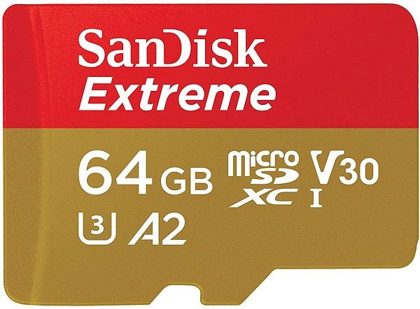 SanDisk 64GB SDXC 170MB/S Micro Extreme Memory Card…