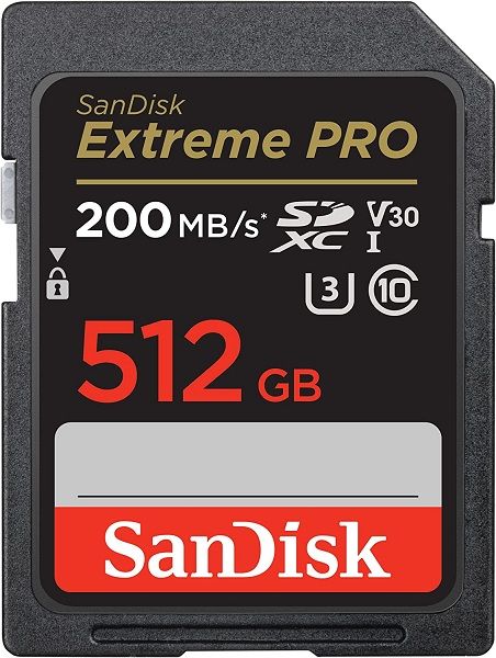 Compare SanDisk 512GB Extreme PRO SDXC UHSI Memory Card – ProLevel 200MBs Speed, V30, U3 for 4K UHD Video SDSDXXD512GGN4IN at KSA Price