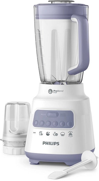 Compare Philips 2L Blender Core with Mill 700 w HR2221R at KSA Price