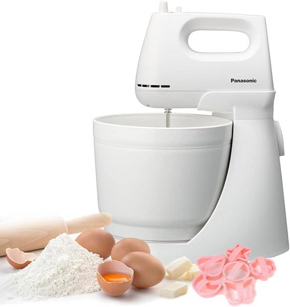 Compare Panasonic Stand Mixer, 175W, 5Speed Selection, MKGB3WTZ, White at KSA Price