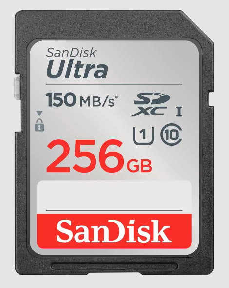 Compare SanDisk Ultra® SDHC™ UHSI card and SDXC™ UHSI card 256GB SDSDUNC256GGN6IN at KSA Price
