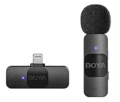 Boya Ultracompact 2.4GHz Wireless Microphone System…