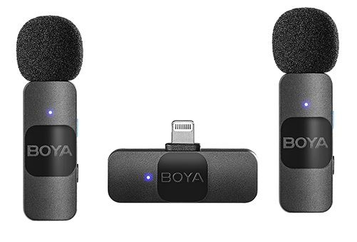 Boya Ultracompact 2.4GHz Wireless Microphone System…