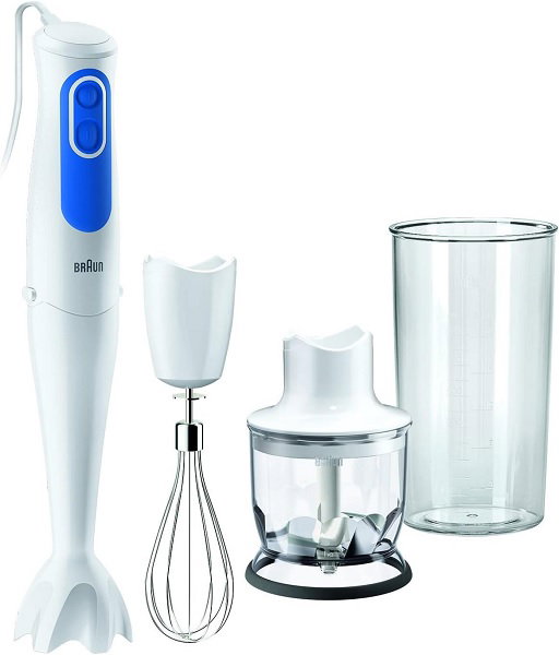 Braun Multi Quick 3, 700W, 2 Speeds, Hand Blender,…
