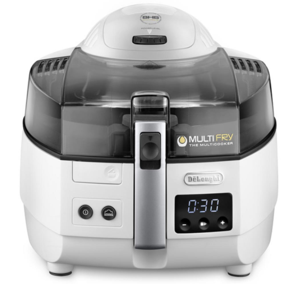 Compare DeLonghi MultiFry Air Fryer, Multi Cooker, No Oil Frying, Grilling, Broiling, Roasting, Cooking, Baking and Toasting, 1400W, 1.7KG Capacity, FH13732, Multicolor at KSA Price