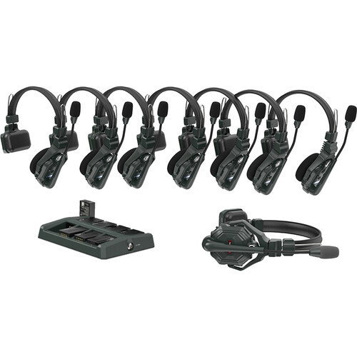 Compare Hollyland Solidcom C18S FullDuplex Wireless DECT Intercom System with 8 Headsets 1.9 GHz at KSA Price