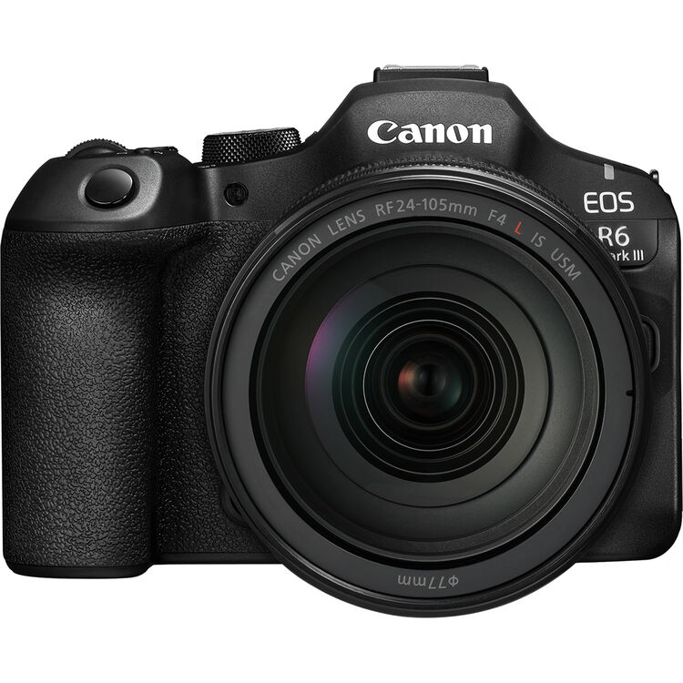 Compare Canon EOS R6 Mark III Mirrorless Camera, Body only, 7K Video Recording, Up to 40fps photo shooting, 32.5MP FullFrame Sensor, with 24105mm f4 Lens, EOSR6MK3KIT, Black at KSA Price