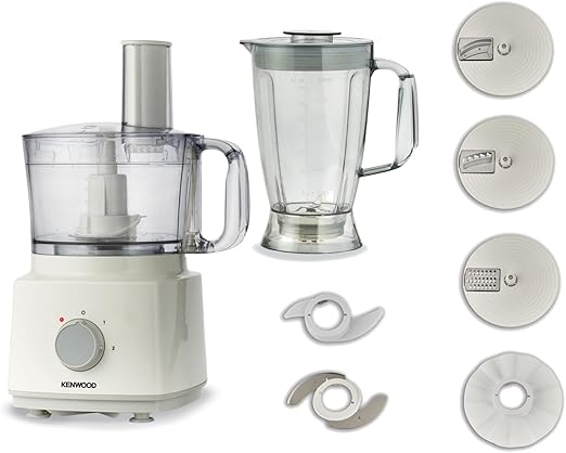 Kenwood Food Processor, 750W, 2L, Blender, Whisk,…
