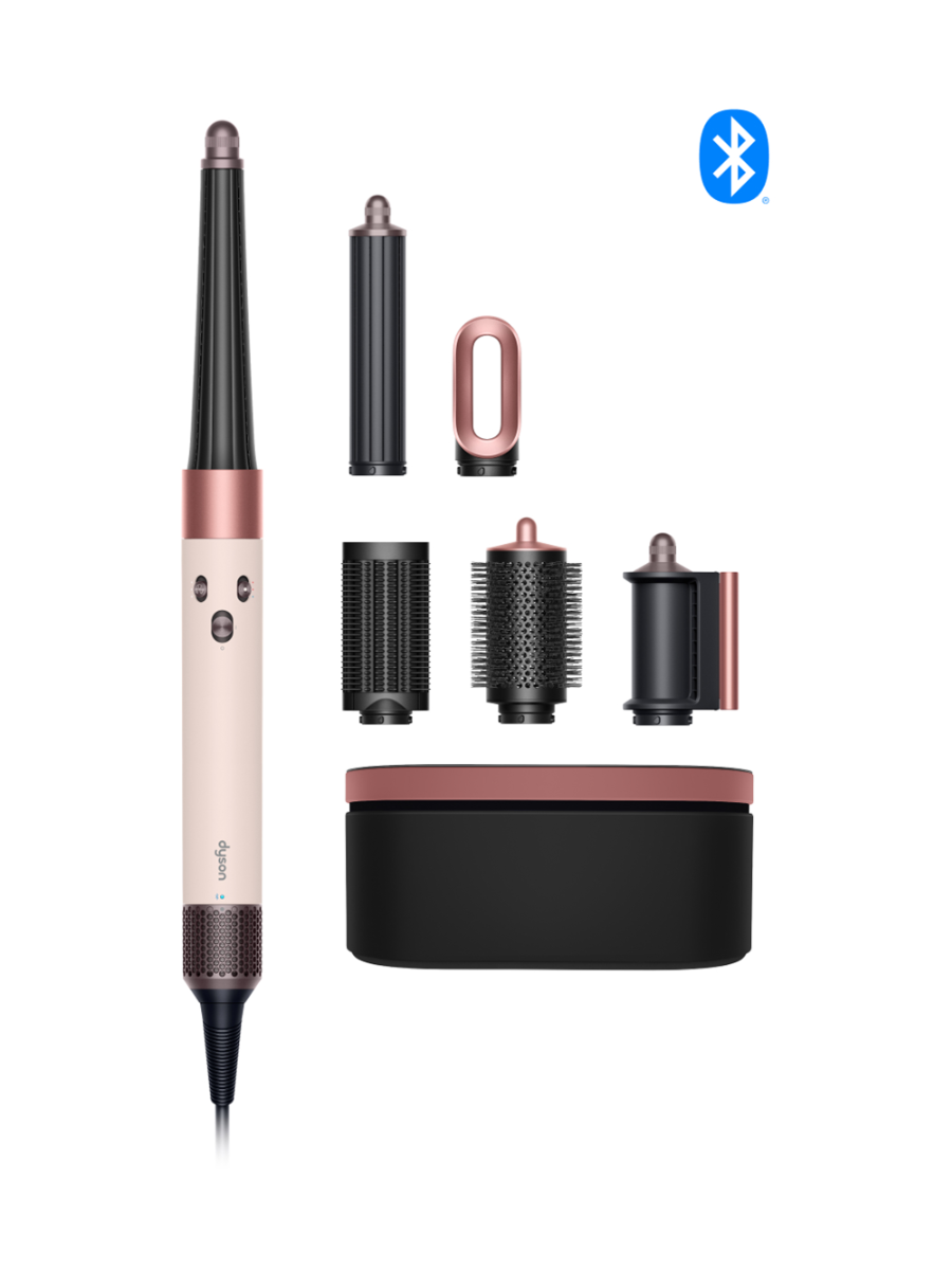 Compare Dyson Airwrap i.d.™ multistyler and dryer, 1300W, Straight & Wavy, Help Reduce Static, Bluetooth connectivity, Ceramic PinkRose Gold at KSA Price