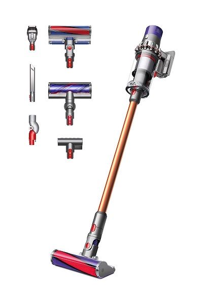Compare Dyson V10 Absolute Cordless Vacuum Cleaner, 525W, 0.76L, Powerful suction, Up to 60 min Run Time, Three power modes, SV27, CopperNickel at KSA Price