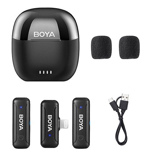 Boya BY-WM3T-D2 Mini 2.4GHz Wireless Microphone (BYWM3TD2)