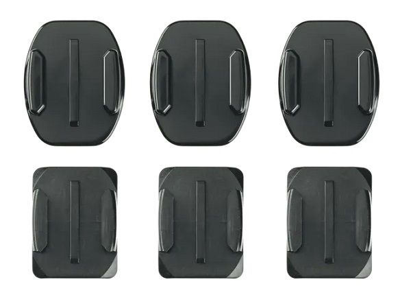 Compare GoPro 3 Curved + 3 Flat Sticky GoPro Mounts AACFT001 at KSA Price