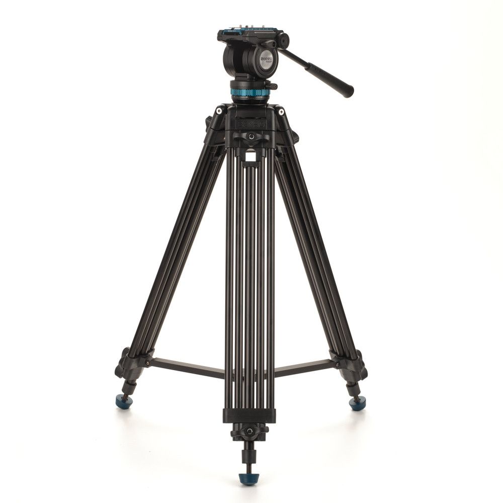 Benro Video Tripod with Head, 6.8kg Payload, Continuous…