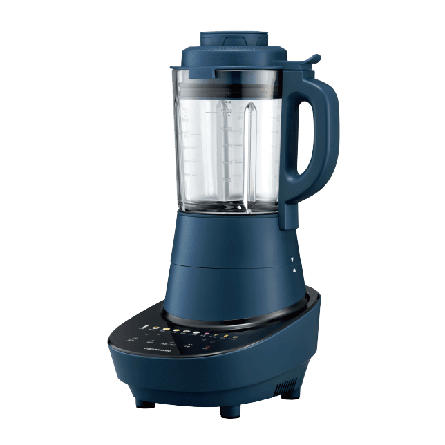 Compare Panasonic AllinOne Cooking Blender, 1100W, High Power Blender with 9 Auto Menu, Hot & Cold Function, Timer and Auto Cleaning Function, HG6401ATZ, Blue at KSA Price