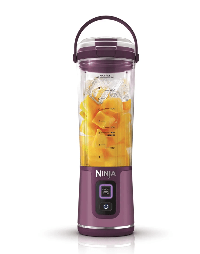 Compare Ninja, Blast Cordless Portable Blender, 530ml Capacity, 7.4V Rechargeable, USBC, BC151MEPR, Purple at KSA Price
