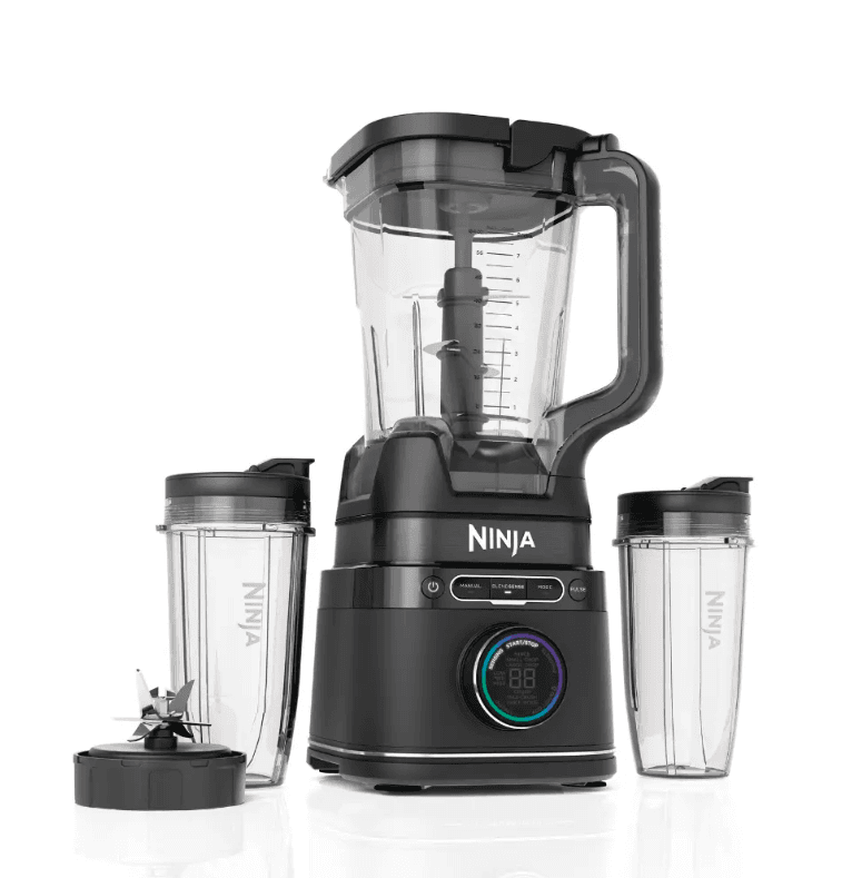 Compare Ninja, Detect Duo Power Blender Pro Single Serve, 1200W, 2.1L Capacity, BlendSense Technology, TB301ME, Black  Silver at KSA Price