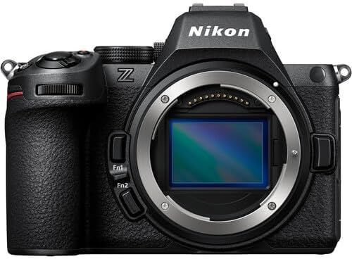 Compare Nikon Z5 II FullFrame Mirrorless Camera, 24.5MP BSI Sensor, 30fps Burst with PreRelease Capture, 4K 60p Video & Flagship AI Autofocus , VOA170AM at KSA Price