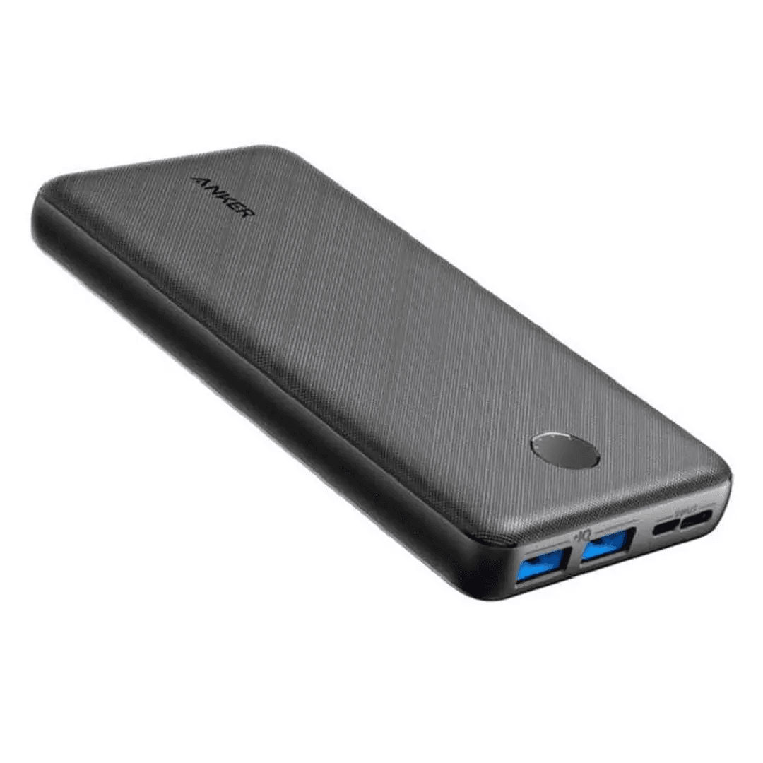 Anker Power Bank 20000 mAh Black 2USB 1MIC, A1268H13SC
