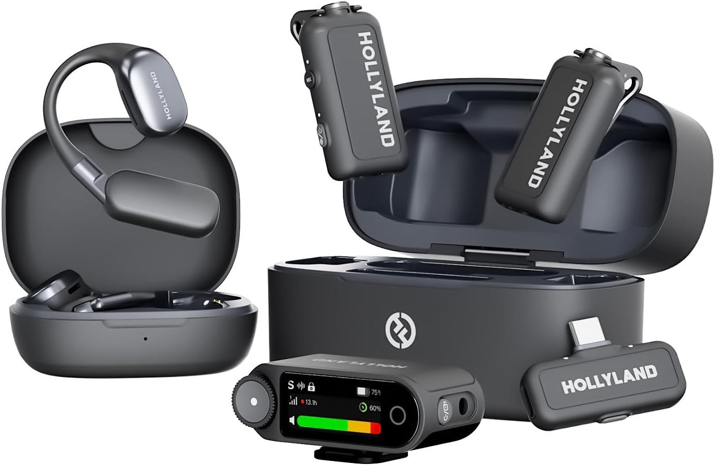 Compare Hollyland LARK MAX 2 Wireless Microphone LARK MAX 2 Ultimate Combo at KSA Price