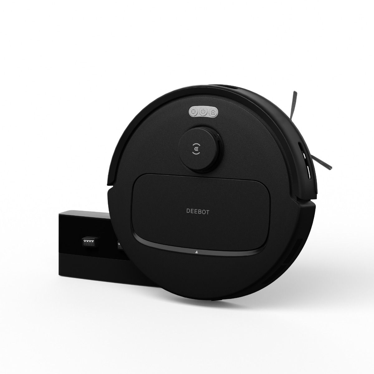 Compare ECOVACS Deebot N20e Robot Vacuum Cleaner with Mop, 10000Pa Strongest Suction Robotic Vacuum, AntiHair Tangle, 350 Minutes Runtime, 20 mm Door Threshold Climbing, TrueMapping Intelligent Path Planning, Black at KSA Price