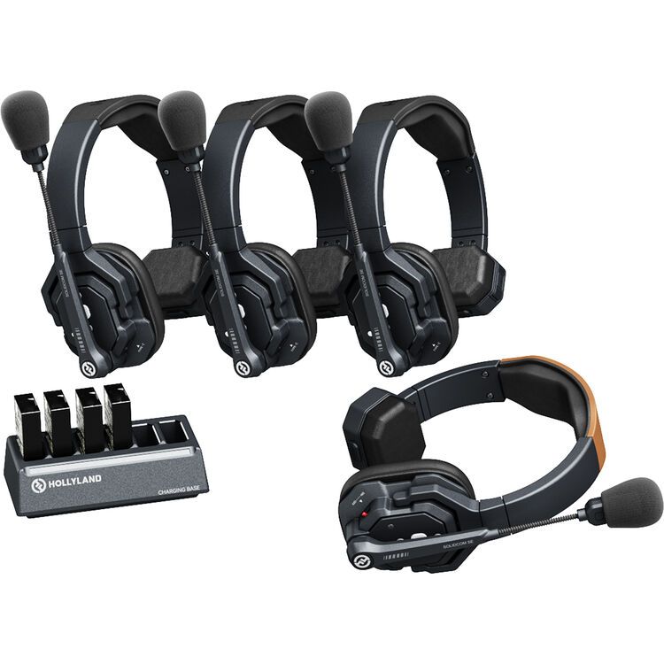 Compare Hollyland Solidcom SE Full Duplex 4Users, ENC Noise Cancellation, Wireless Intercom Headset System, HOLYSOLIDCOMSE4S at KSA Price