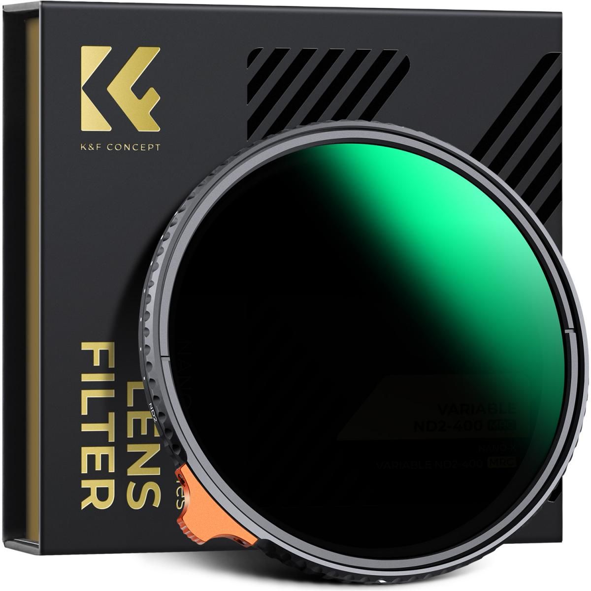 K&F Concept Nano-X Variable ND Filter ND2- ND400,…