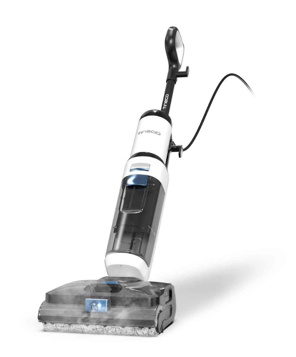Compare Tineco FLOOR ONE S6 Stretch Steam Corded Wet Dry Vacuum Steam Mop AllinOne, BoostSteam, 160℃ Hightemp Steam Cleaning, 180° LayFlat, AntiTangle Design, FlashDry Selfcleaning, SW151100AE at KSA Price