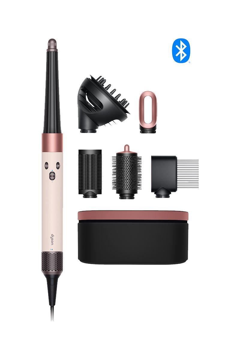 Compare Dyson Airwrap multistyler and dryer, Curly+Coily, Multiple attachments, Bluetooth Enabled, 3 heat, 3 speed, 60192701, Ceramic pink T3T4 at KSA Price