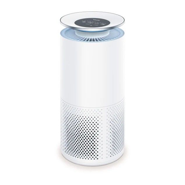 Compare Beurer Air Puriffier, Room Air Control and Monitoring via App, ThreeLayer Filter System and Changeable Ultraviolet Light, for Rooms up to 69 m², LR400, White at KSA Price
