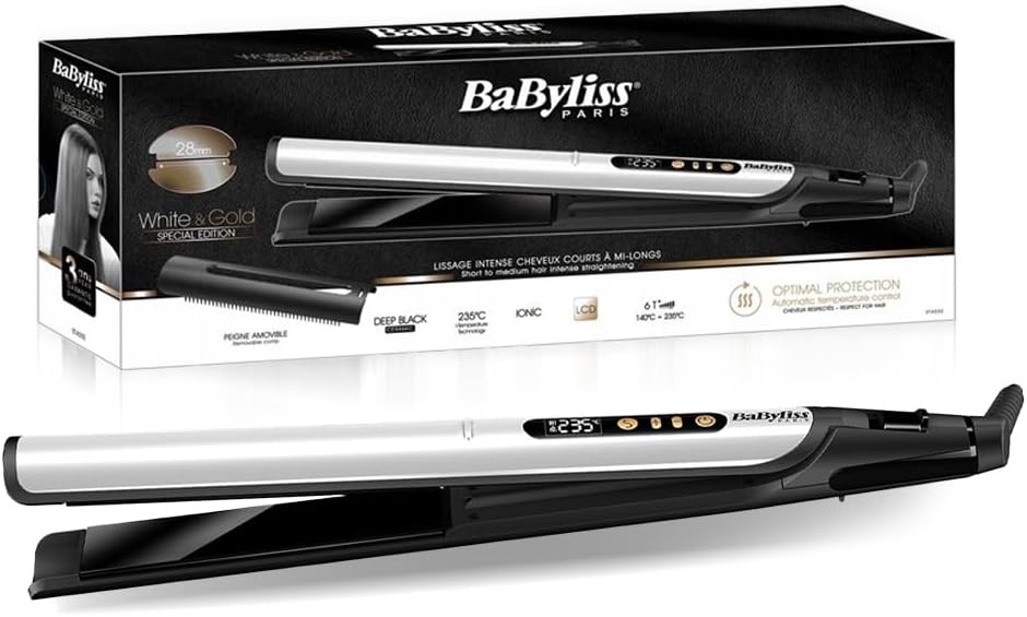 Compare Babyliss BABST455SDE 2 in 1 hair curler and straightener at KSA Price