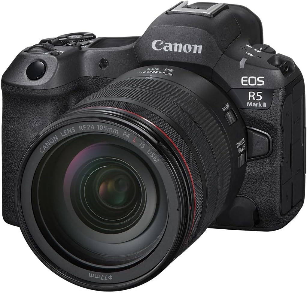 Canon EOS R5 Mark II + RF 24-105 Lens…