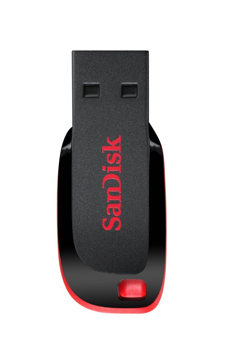 Sandisk 64GB Cruzer Blade USB Flash Drive (SDCZ50-064G-B35)