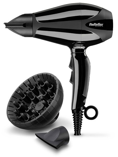 Compare Babyliss Hair Dryer, 2400W, 2 Speed Setting, 124KM Speed Per Hour, 2 Heat Setting, Ionic Frizz Control, Removable Rear Filter, 6715DSDE, Black at KSA Price
