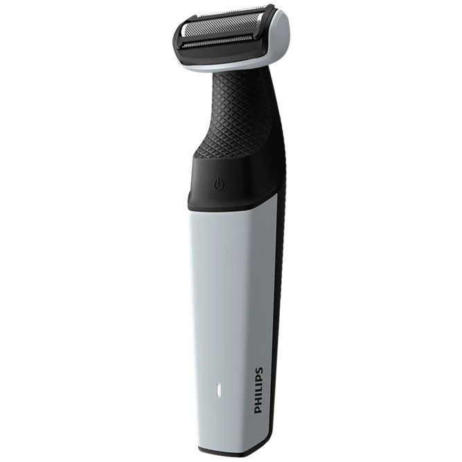 Compare Philips Body Groomer BG300701, Safe body shaving and trimming, 100% showerproof, 3mm comb, 40 min cordless, USBA charging, BG300701, Black & Stainless Steel at KSA Price